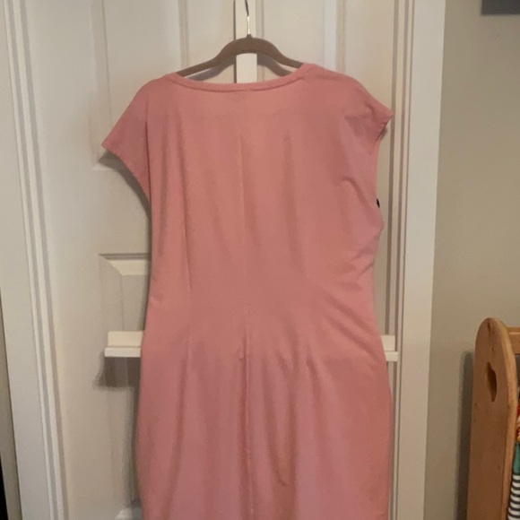 NWT.  NINE WEST size XL Pink cotton polyester pink dress - Picture 4 of 4